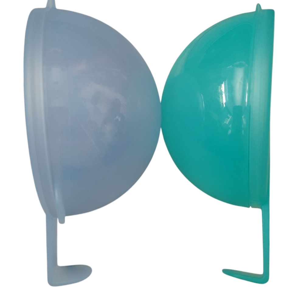 Vintage Tupperware Forget Me Not Hanging Onion Keeper Container - Picture 3 of 9